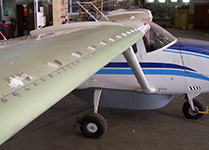 122 Vortex Generators on a Cessna 182 : r/aviation